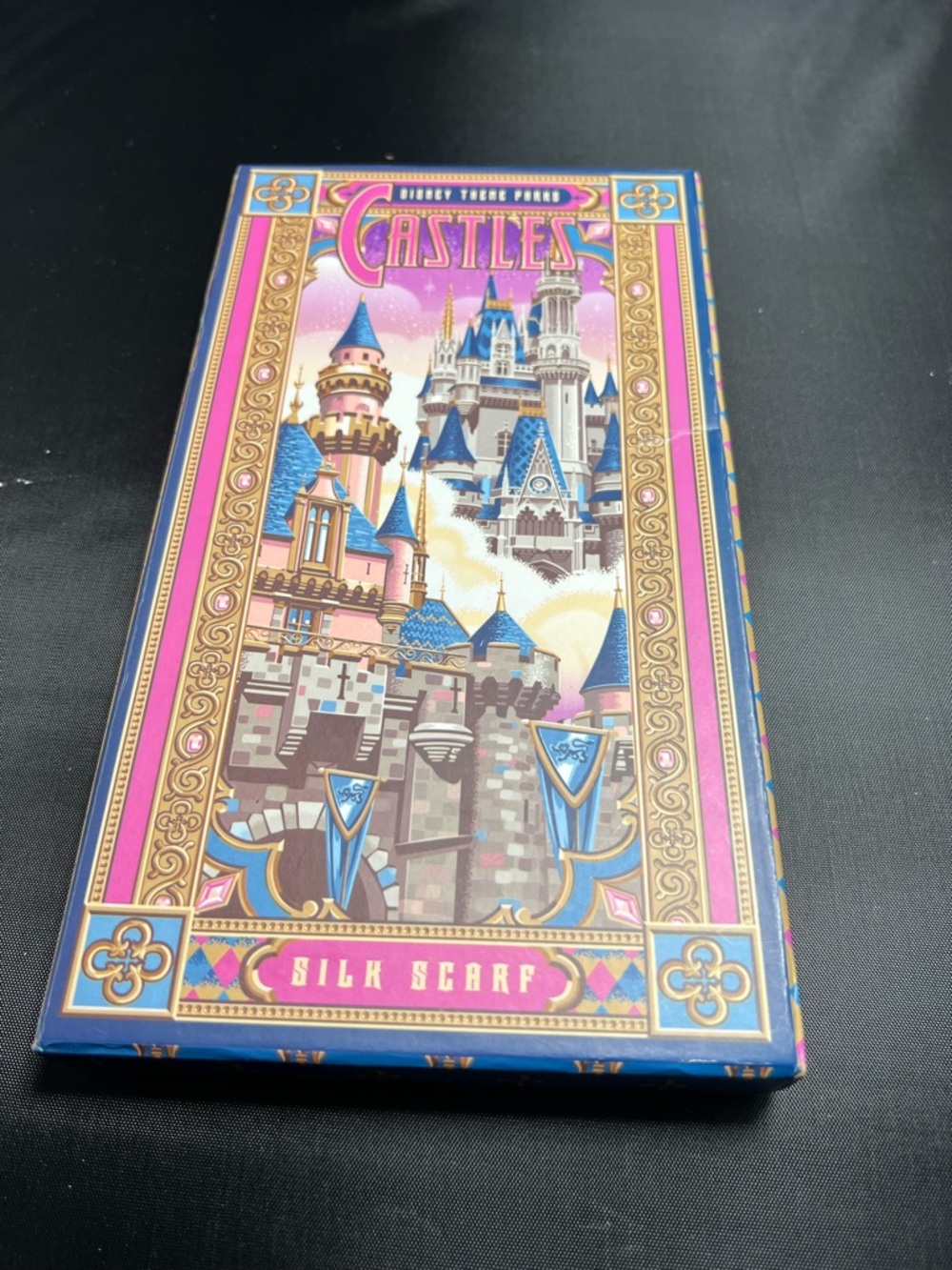 Disney Castles Silk Scarf (New in Box)